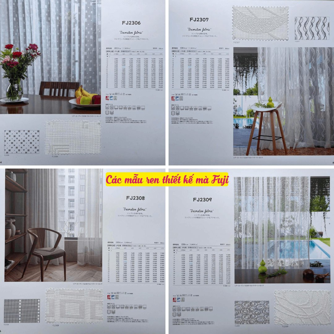 Vải Voan Fuji Chạm Nhẹ Vào Không Gian, Tô Đậm Sự Tinh Tế