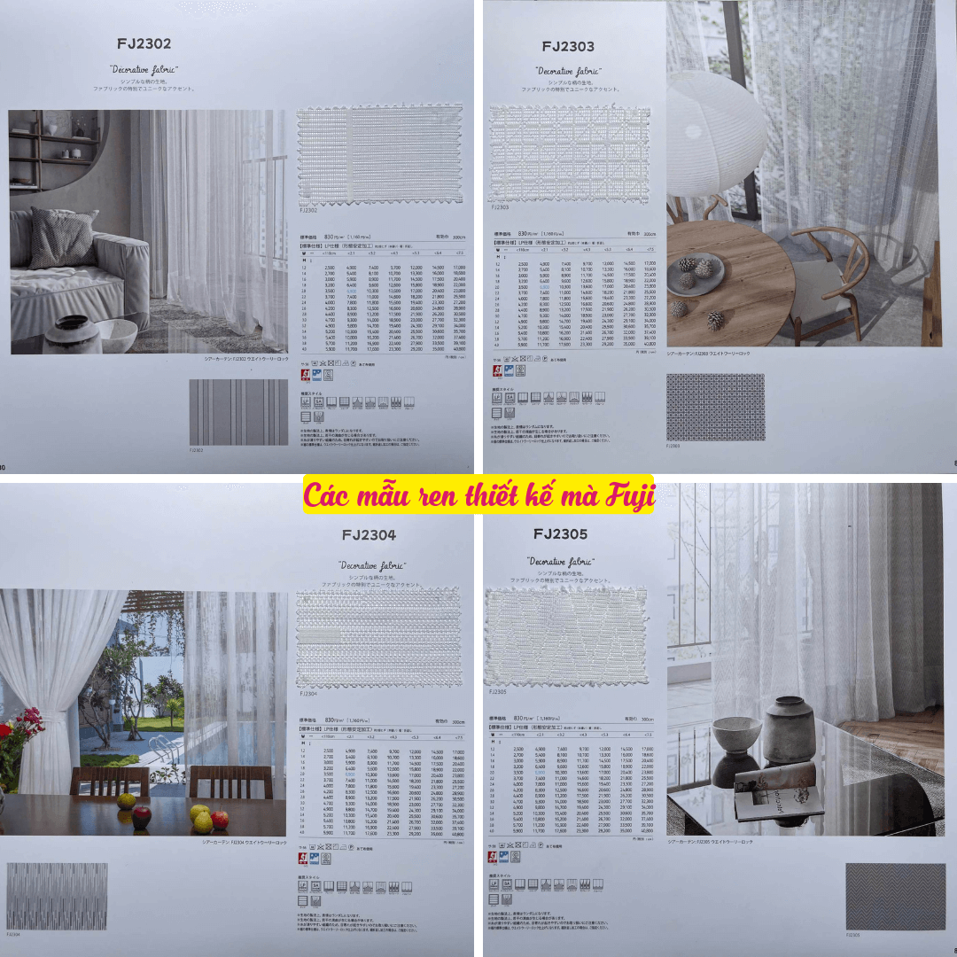 Vải Voan Fuji Chạm Nhẹ Vào Không Gian, Tô Đậm Sự Tinh Tế