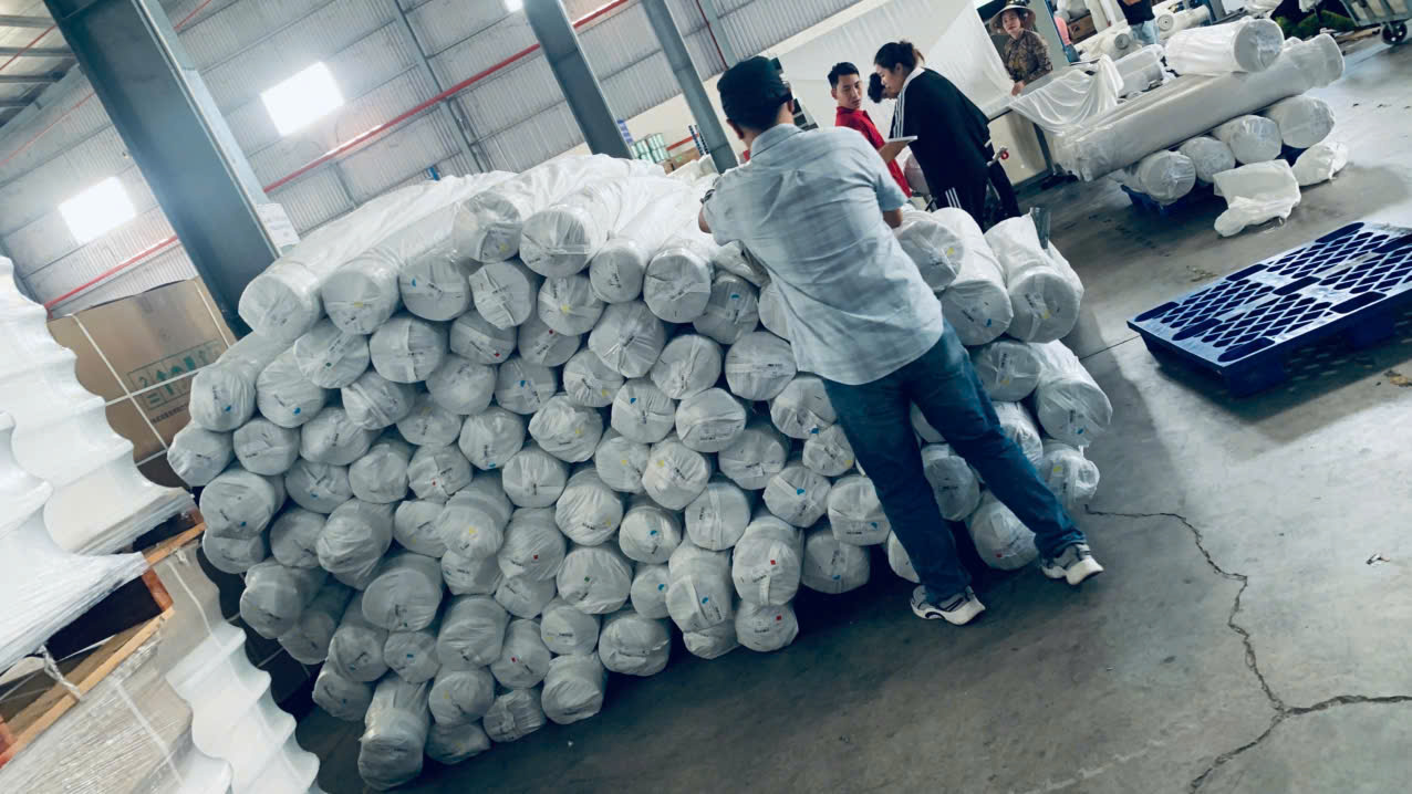 Gia công kháng khuẩn, chống cháy vải