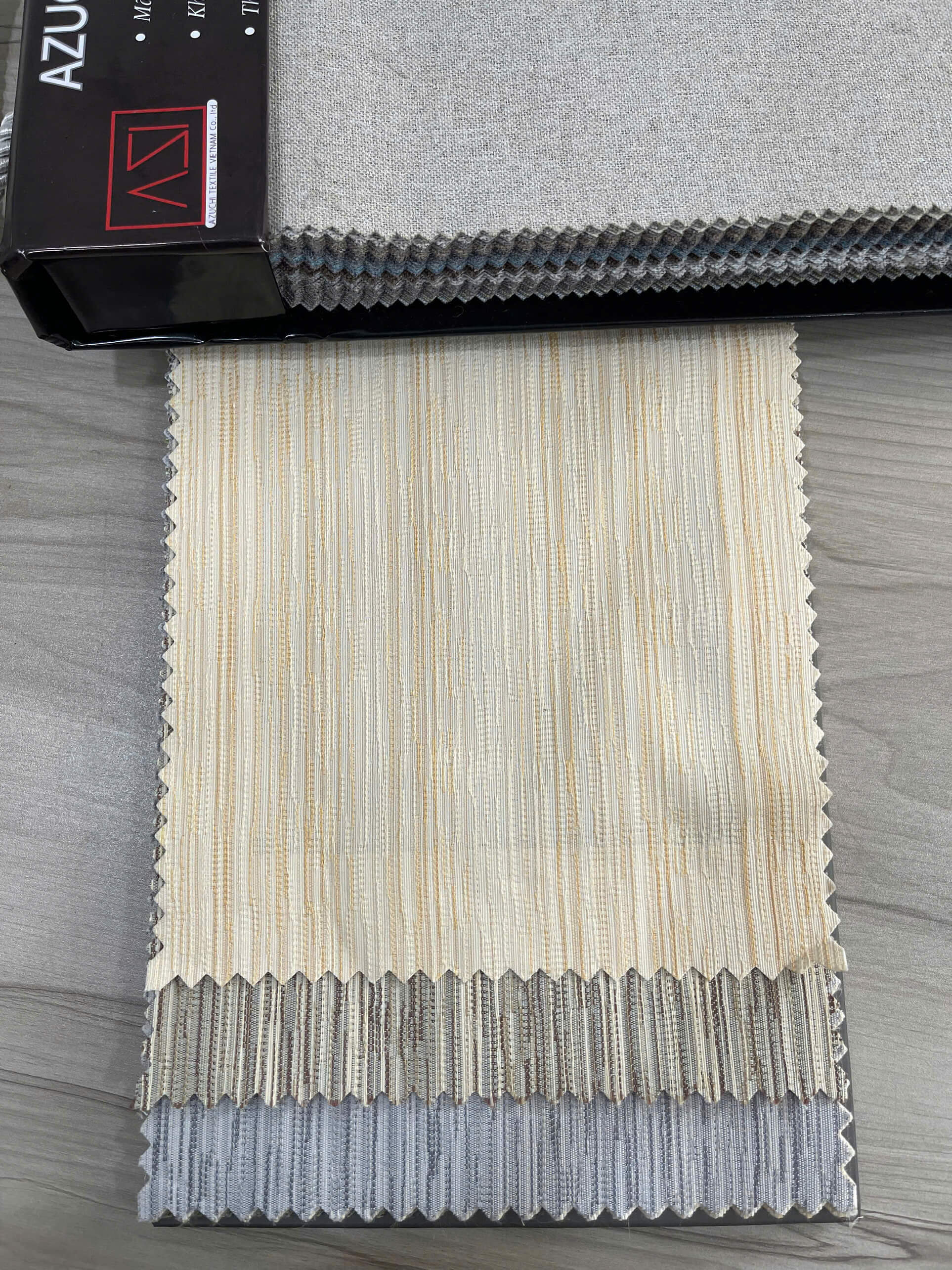 Vải rèm Nhật họa tiết trơn